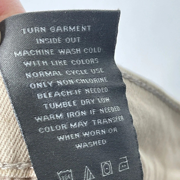 TORRID Boyfriend Straight Vintage Stretch Mid-Rise Tan Cream Jean Size 18T NEW - Picture 11 of 11